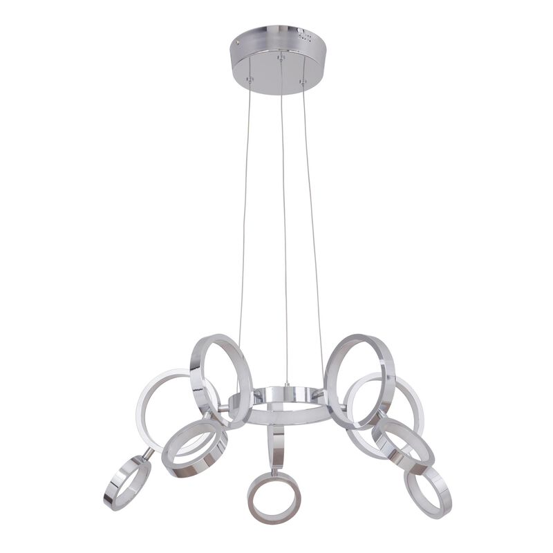 Mira 27 Inch 11 Light LED Chandelier by Craftmade